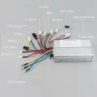 YK89S 36 V/48 V 500W 26A Brushless DC Motor Controller ไฟฟ้าสกู๊ตเตอร์ E-รถสามล้อส่วน 120 องศา Hall ย้อนกลับ