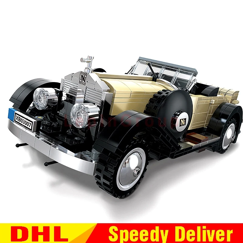 

XingBao 03007 Block Creative MOC Technic Kits The Rolls-Royce Noble Set Building Blocks Bricks Leingly Toys Model Clone Lepinges