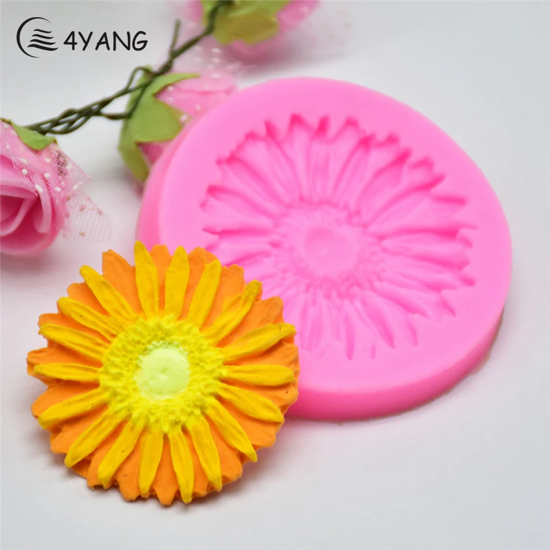 

TTLIFE 2018 New Daisy Flower Silicone Mold Fondant Tool Kitchen Gadget Household Use Kitchen Accessories