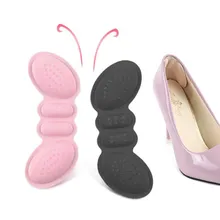 1 пара дозирования бабочка после ноги носят женские противоскользящие придерживаться половиной метров стельки губкой туфли на высоком каблуке