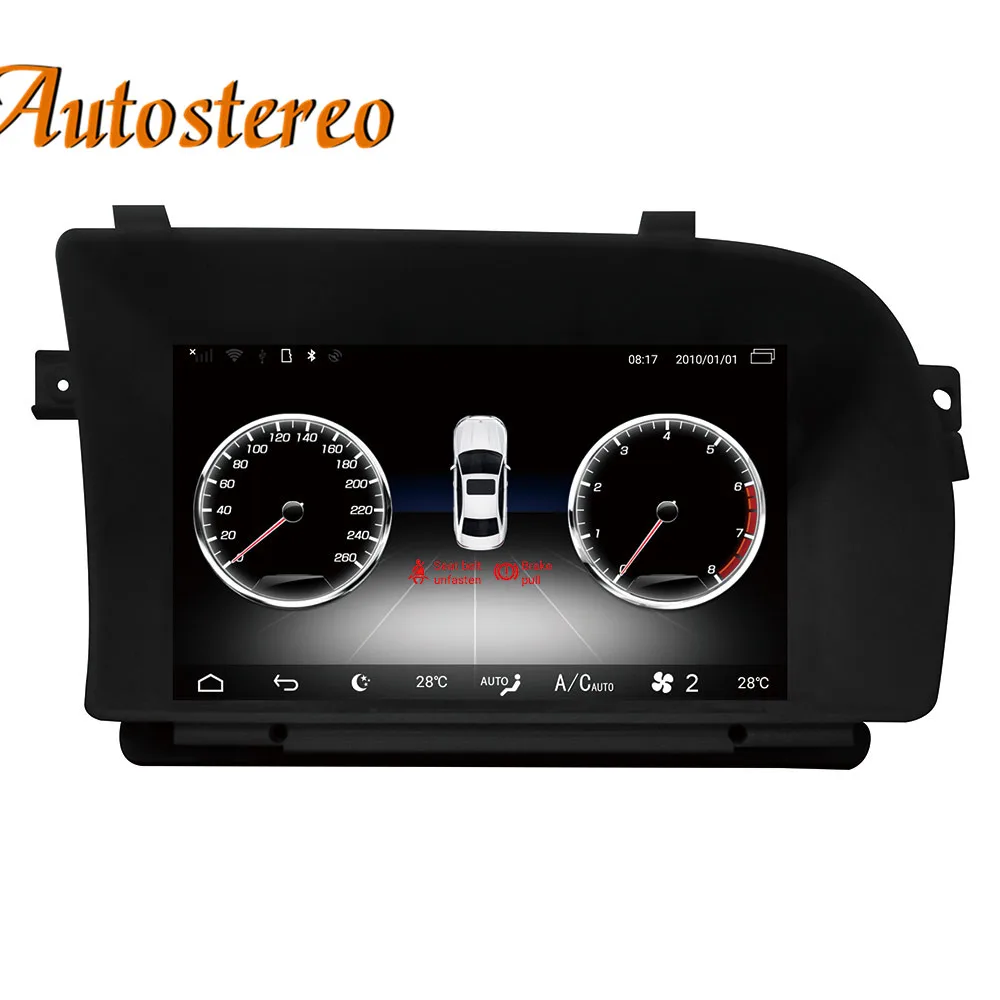 

Android 9 4GB RAM car GPS navigation For Mercedes Benz W221 W216 S class head unit No DVD radio tape recorder multimedia player