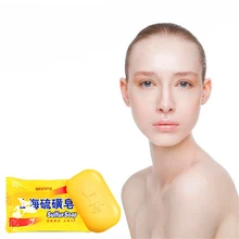 85 г серное мыло, очищающее кожу, удаляющее от угревой сыпи, Отбеливающее мыло для тела, противогрибковое мыло