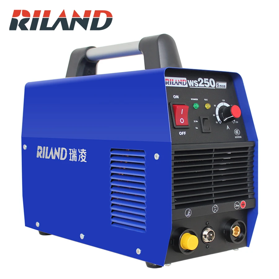 RILAND 220V ARC Maunal сварочный аппарат IGBT инвертор сварочный аппарат сварочное оборудование MMA/ARC сварочный набор инструментов WS250S 10-250A