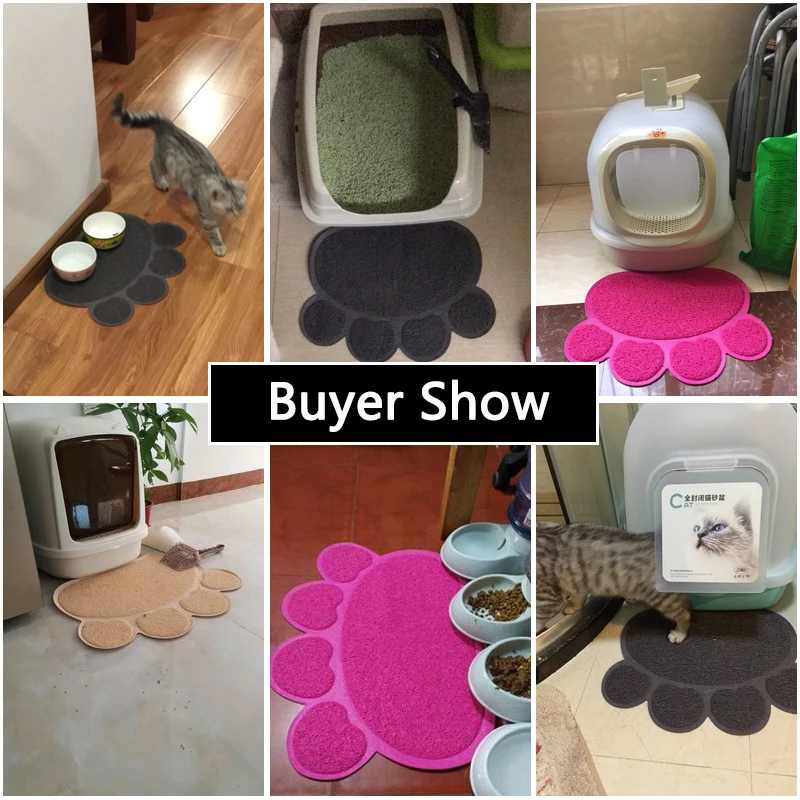 Kimpets-Cat-Feeding-Mat-Cute-Paw-Bone-Shape-Pad-Rubber-Feeding-Mat-Pad-Bed-Dish-Bowl (2)