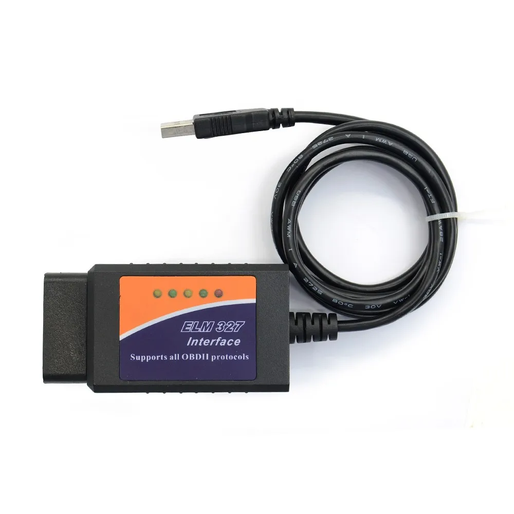Elm327 USB Original PIC18F2480 Chip Elmconfig Software elm 327 usb FT232RL OBD Code Scanner