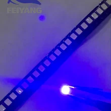 100 шт./лот SMD СВЕТОДИОДНЫЙ 2835 синий светильник 0,2 W 460-465nm SMD 2835 Светодиодный 3,0~ 3,4 V Синий светодиодный