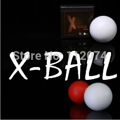 

X-Ball (White/Red Color Available),Shell of One to Four Ball Magic Tricks Stage Magician Accessories Gimmick,Props,Illusion