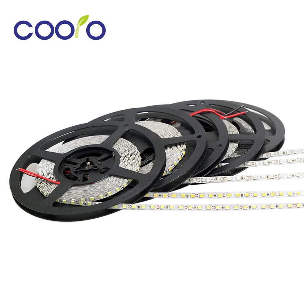 Гибкая СВЕТОДИОДНАЯ лента SMD 2835 600 светодиодов/м 3528 светодиодов белая теплая