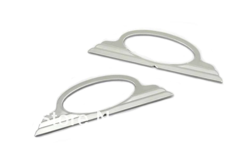 High Quality Chrome Side Light Marker Trim For Nissan March Micra 2010 Up K13 free shipping