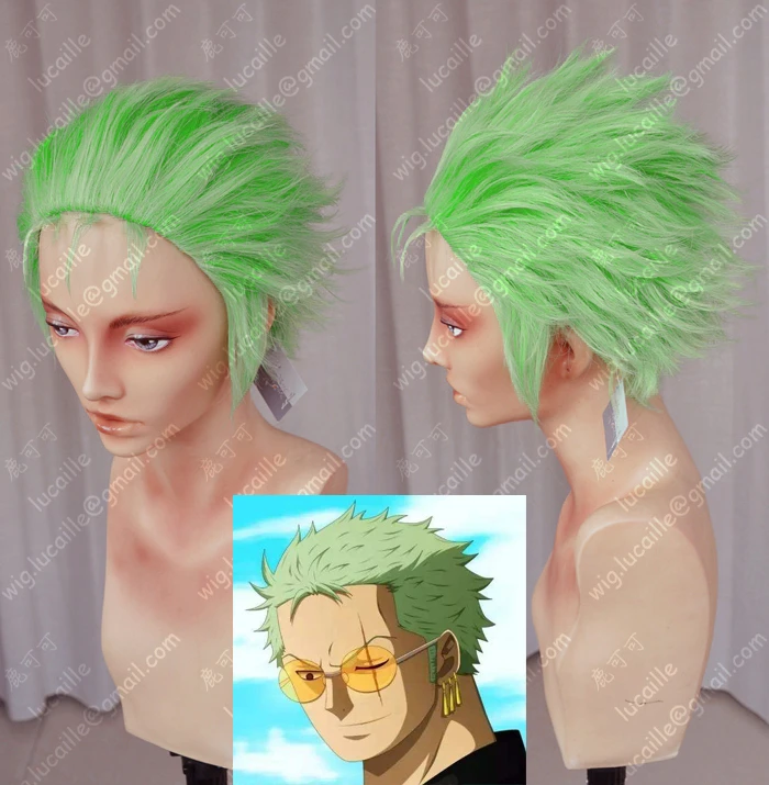 Anime One Piece Roronoa Zoro Wig Cosplay Slicked Back Green Heat Resistant Synthetic Hair Wig Wig Cap Anime Costumes Aliexpress Anime One Piece Roronoa Zoro Wig Cosplay Slicked Back Green Heat Resistant Synthetic Hair Wig Wig Cap Anime Costumes Aliexpress