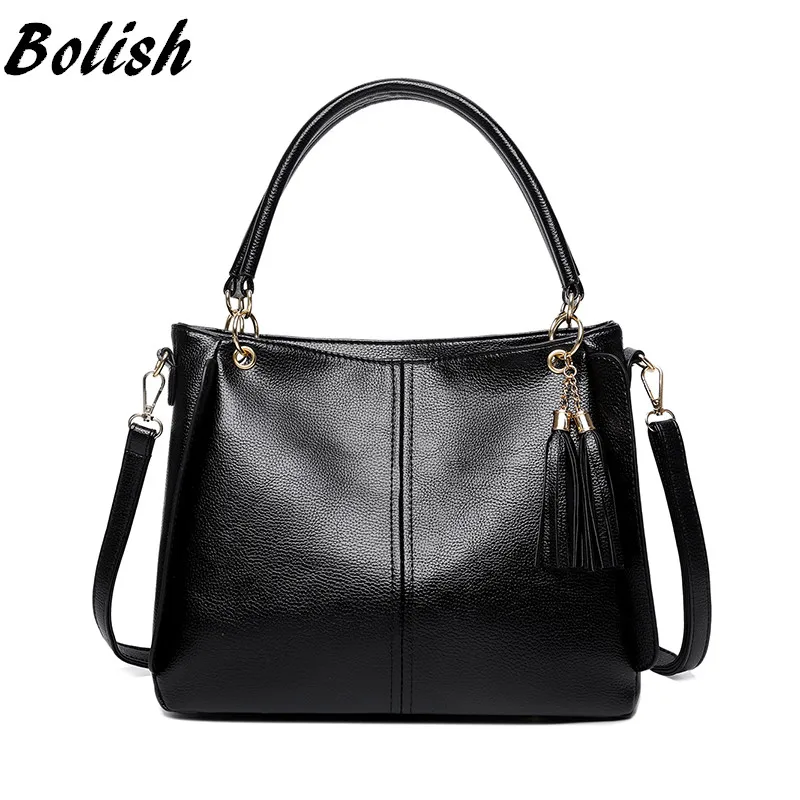 Buy Bolish Fashion PU Leather Women Handbag Female Casual Daily Shoulder Bag