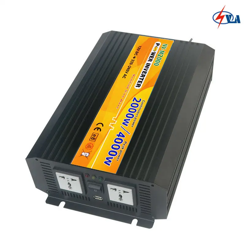

M2000 2000W 12V 24V DC To 110V 220V AC Modified Sine Wave Power Inverter