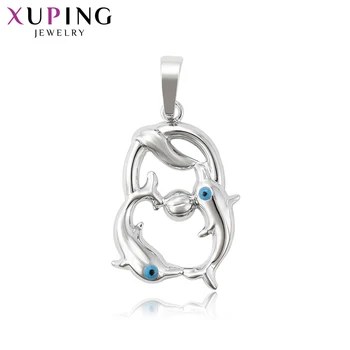

Xuping Fashion Jewelry Fish Shape Pendant for Women Man Statement Top Sale Christmas Gifts S119,5-31996