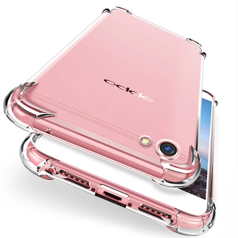 

Ultra Thin Corners Air Cushion Case For OPPO Reno 6.4 6.6 Z R19 F11P R17 Pro R11S R11 Plus A9 A9X Soft TPU Shockproof Cover