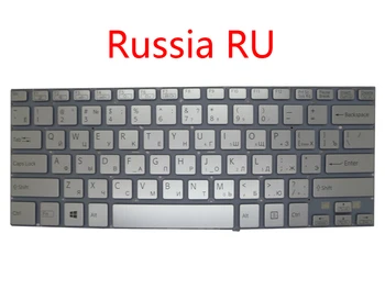 

Backlit Laptop UK FR RU TR AR Keyboard For SONY SVF14 SVF14E United Kingdom French Russia Turkish Arabia 149239221GB silver new