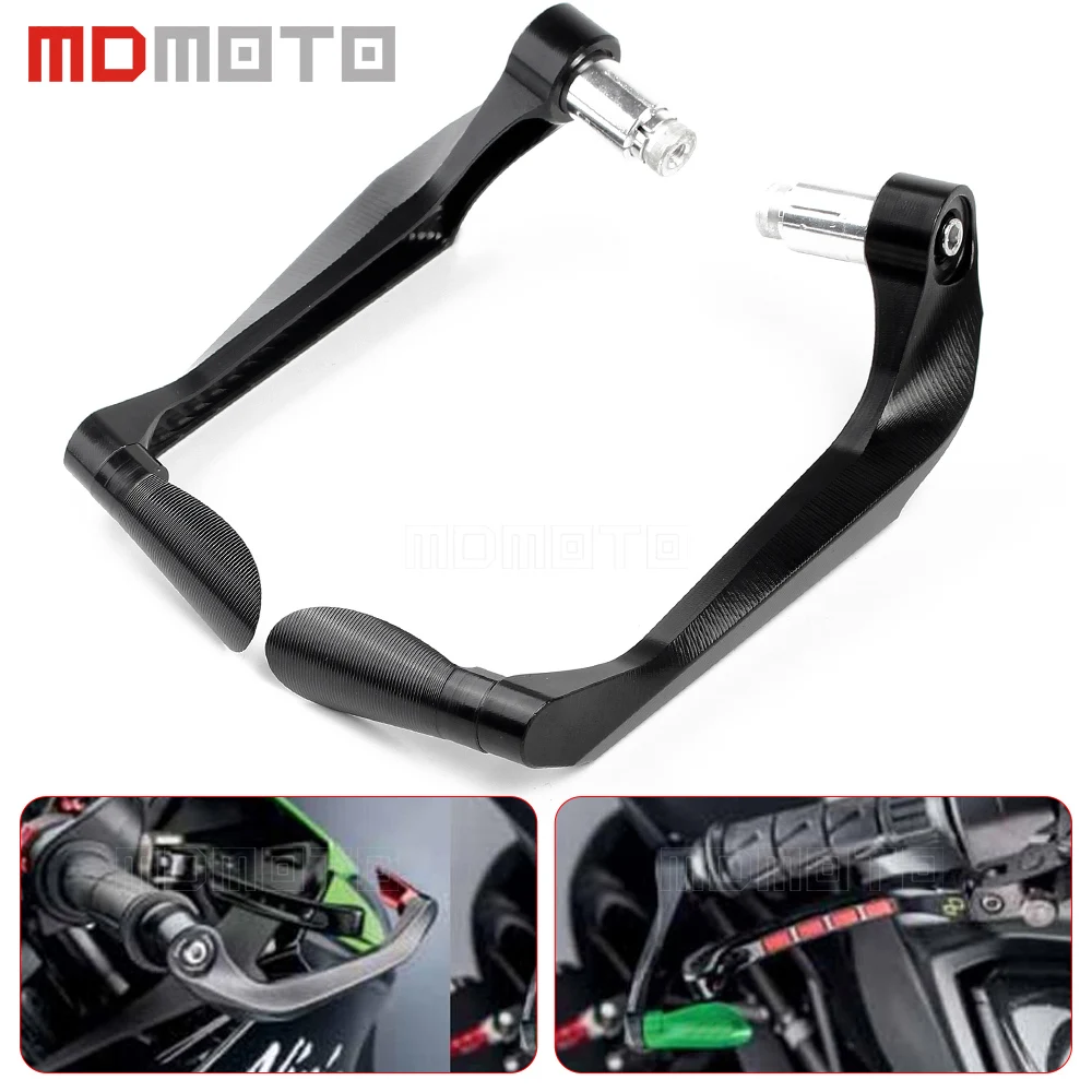 7/8" Motorcycle Handle Bar Grips Guard Brake Clutch Levers Guard