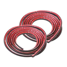 BU-Bauty P Тип Резиновая прокладка для автомобиля наполнитель клей 3 м уплотнение двери высокой плотности автомобильный уплотнитель для дверей шумоизоляция автомобильные аксессуары