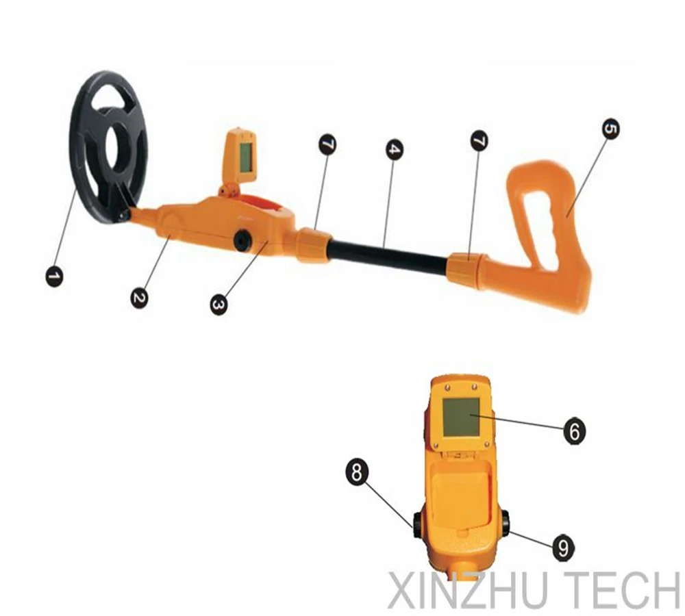 TIANXUN MD-1009 металлоискатель пляж поиск высокое качество машина Охотник за сокровищами подземный металлоискатель