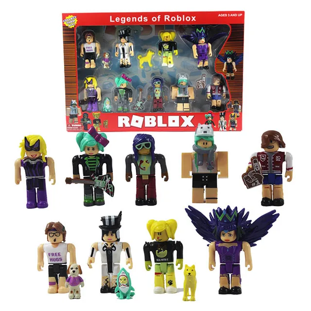Us 68 19 Off7 Styles Cartoon Game Roblox Pvc Figma Oyuncak Mermaid Assembly Action Toys Figure Anime Toys Collection Kids Christmas Gift In Action - 