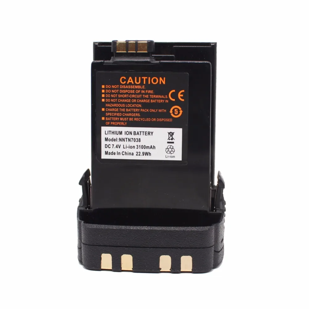 

NNTN7038 3100mAh Li-ion Battery (WITHOUT IMPRES function) Rechargeable For Motorola Radio APX6000 APX7000 APX8000 SRX2200