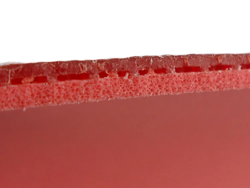 الأصلي 729 الصداقة سوبر FX مع المسام الكبيرة لينة الإسفنج بالنقاط ، في تنس الطاولة المطاط