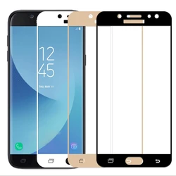 Premium Tempered Glass Screen Protector, 9H 3D Full Coverage, Curved & Explosion - Proof - 2PCS (Gold)