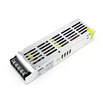 

Strip Shape Iron shell Constant Voltage Dc Power Supply 220V to 12V 12.5A 150W