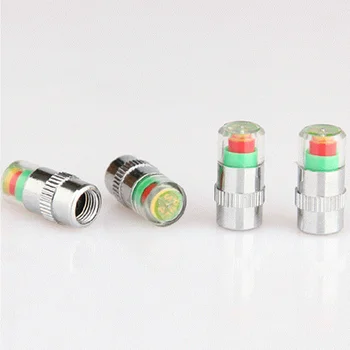 

4pcs Car Tire Air Pressure Valve Stem Caps Sensor Indicator For Dodge Journey Juvc Charger Durango Cbliber Sxt Dart
