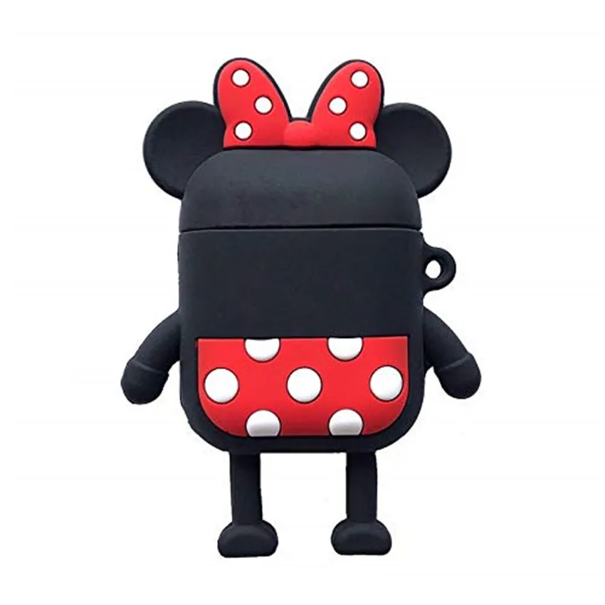 Силиконовый чехол с медведем Kumamoto для Airpods1234 ударопрочный силиконовый милыми