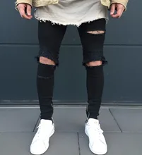 Black White Tape Denim Skinny Jeans Men For Street Dance Linen Mens Pants Narrower Slim Fit Washed And Shorts Designers 1841