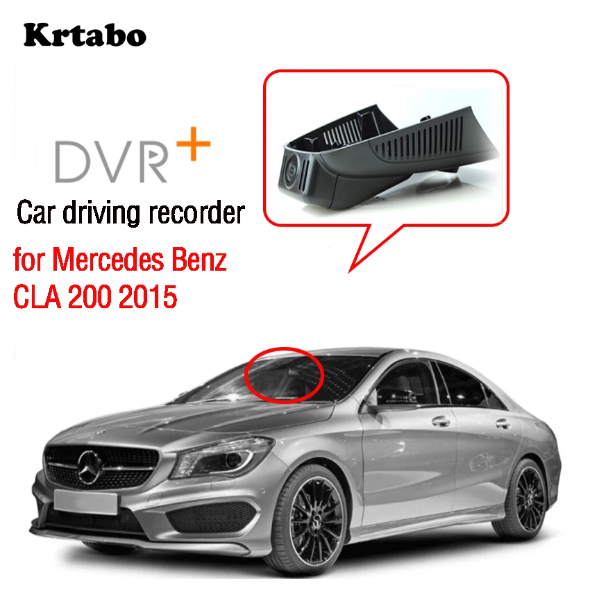 Автомобильный Wifi мини видеорегистратор для вождения Mercedes Benz CLA200 2015 2016 2017 Novatek 96658