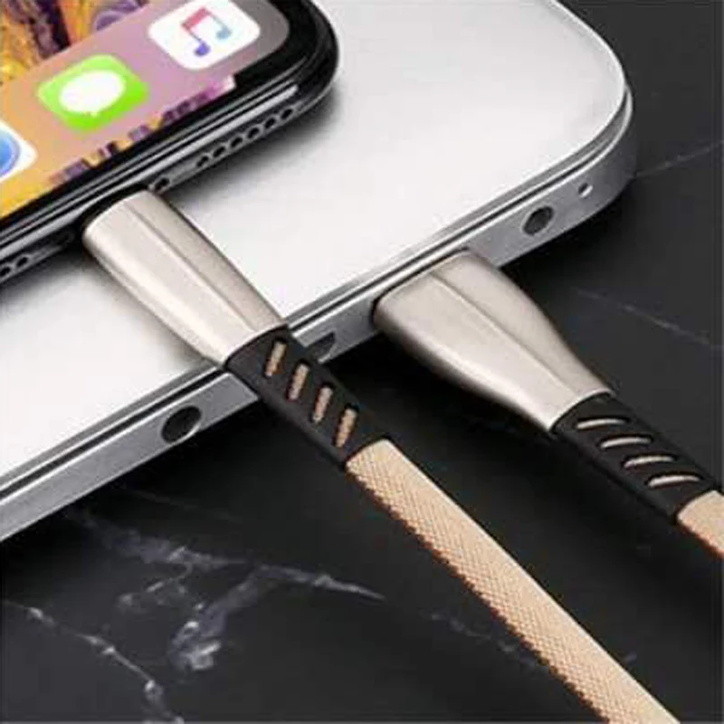 3 А Быстрая зарядка металлическая головка USB для Micro usb зарядный адаптер для телефона Micro usb type C кабель для huawei mate 20 Pro P20 P30 Pro - Цвет: Цвет: желтый