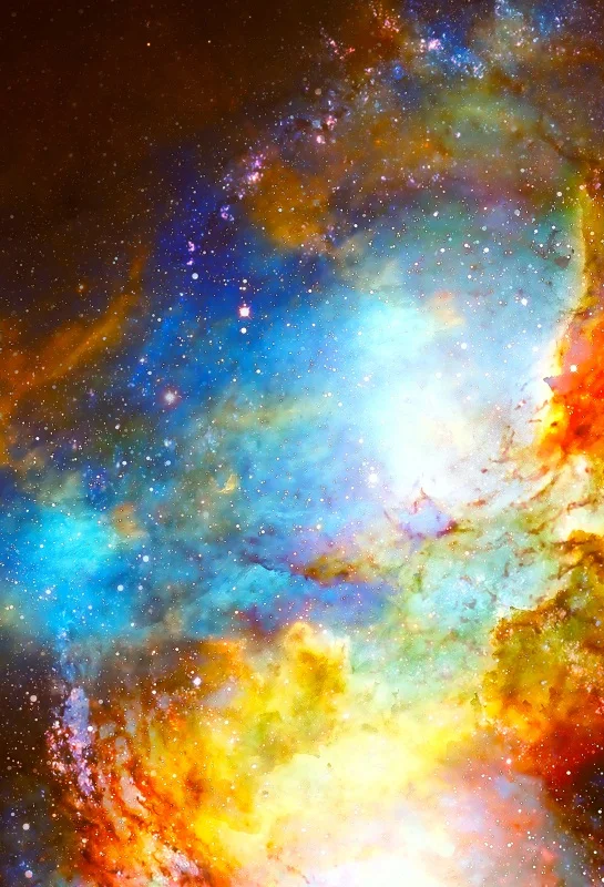Laeacco Space Universe Nebula Unique Scene Portrait Photography Background Customized Photographic Backdrops For Photo Studio |