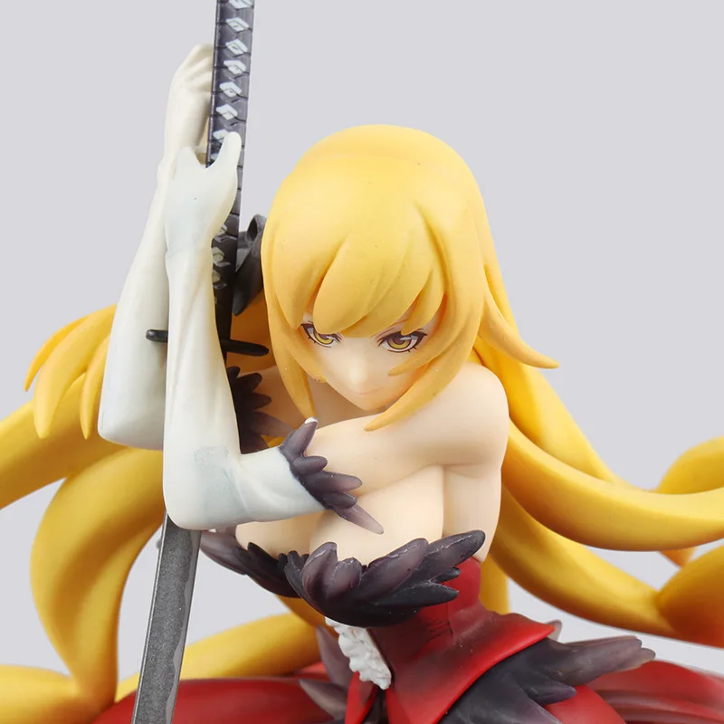 14 см Monogatari GSC вампир Oshino Shinobu фигурка куклы игрушки ПВХ Коллекционная модель