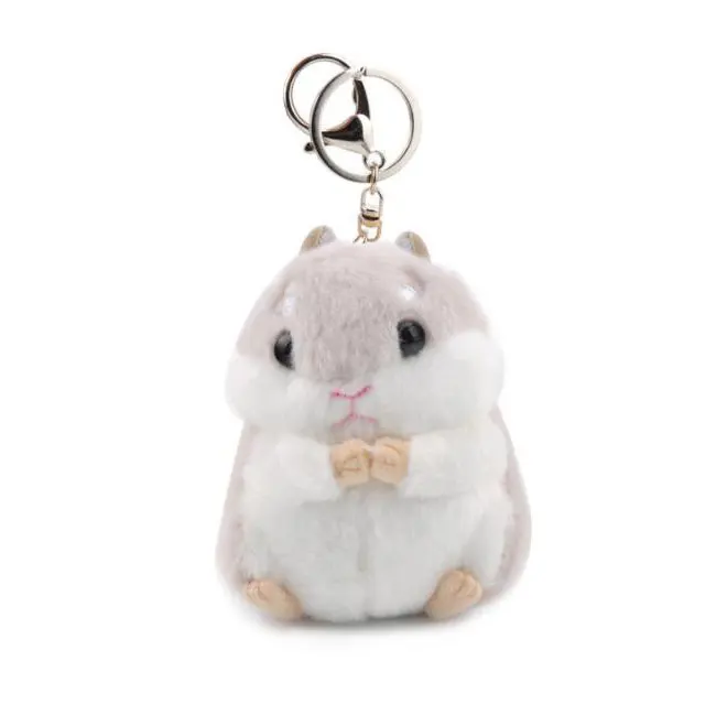 Baby-Kids-Kawaii-Cute-Soft-Pom-Plush-Cartoon-Animal-Small-Hamster-KeyChain-Toy-Doll-Key-Chain (2)