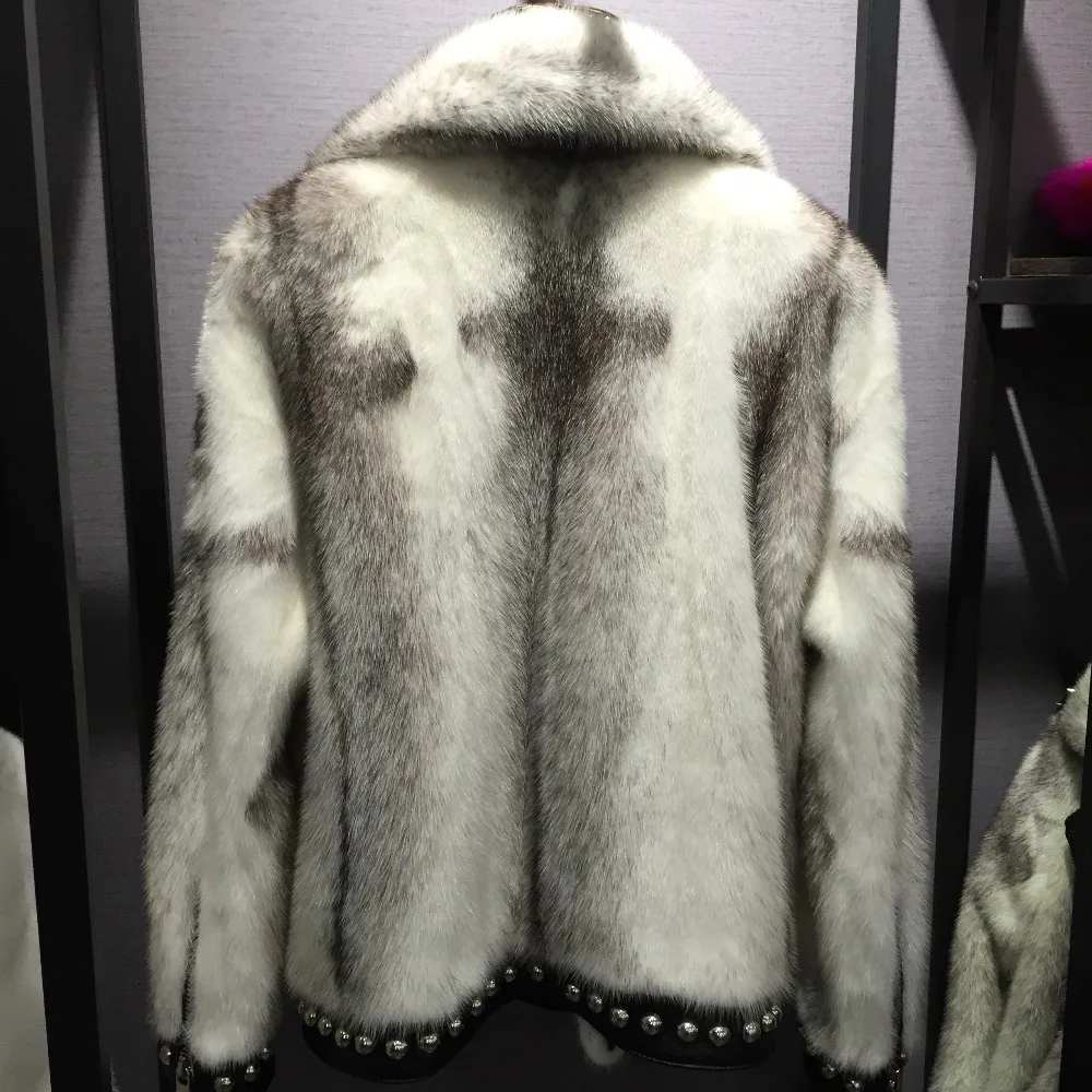 SQXR меховое Женское зимнее натуральное Норковое меховое пальто модное роскошное Норковое меховое пальто для женщин