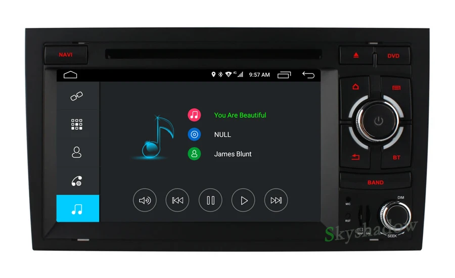 Perfect C500 4G LTE 8 Core Android 6.0 Car DVD Player GPS Map DVR camera TPMS OBD2 Bluetooth WIFI Radio For Audi A4 RS4 2002-2007 2008 4