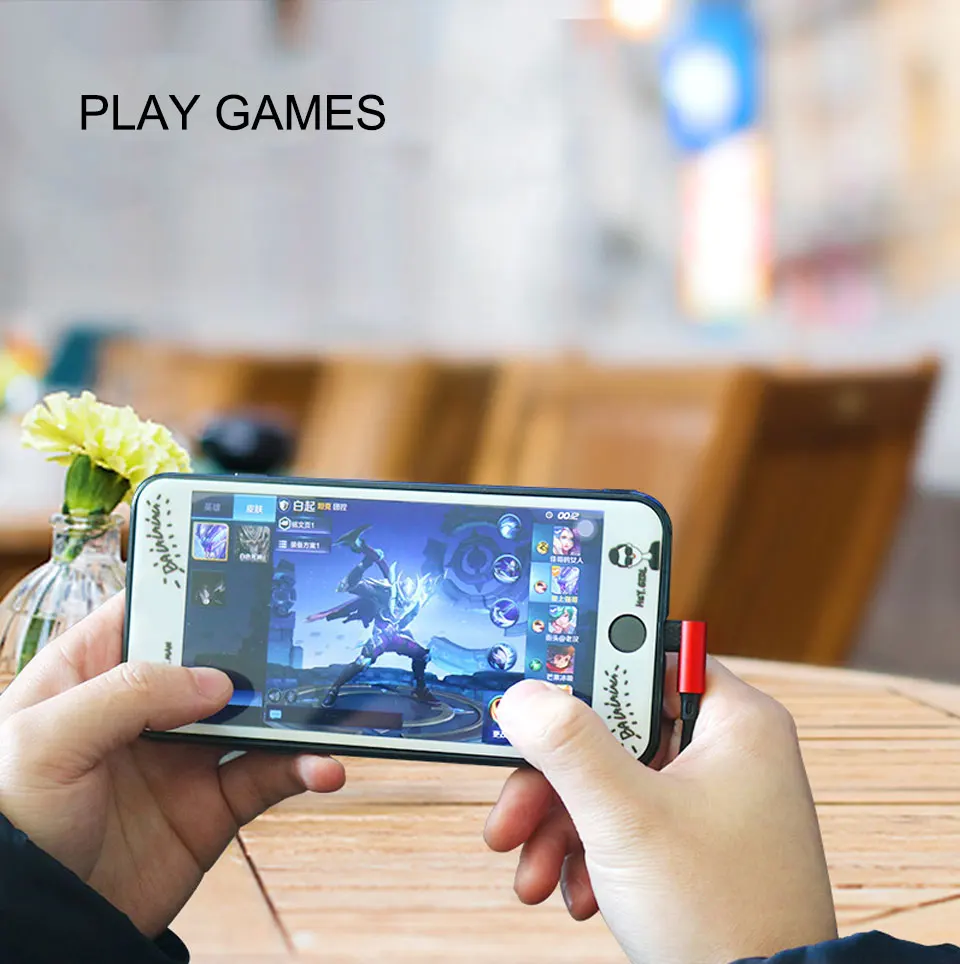 Dual 90-degree Angled Head Type-c USB Data 1m Mobile Phone Play Games Elbow Charging Line Fast Charging 5V 2.5A Copper Header (7)