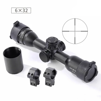 

Shooter Rifle Hunting Scopes ST 6X32AOE Riflescope Objective Focus Black 1 Inch Tube Diameter Shooting Gun Scope gs1-0357