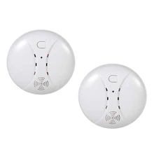 2PCS Wireless 433mhz Smog Detector Photoelectric Smoke Fire Sensor Wireless Home Security WIFI GSM Alarm System yobangsecurity wireless 433mhz touch screen wifi gsm gprs rfid home office security burglar alarm smoke fire sensor alarm system