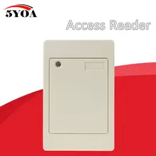 5YOA Impermeabile 125 KHz RFID Contactless Smart Prossimità lettore di Schede di Controllo di Accesso Weigand IP65 EM ID