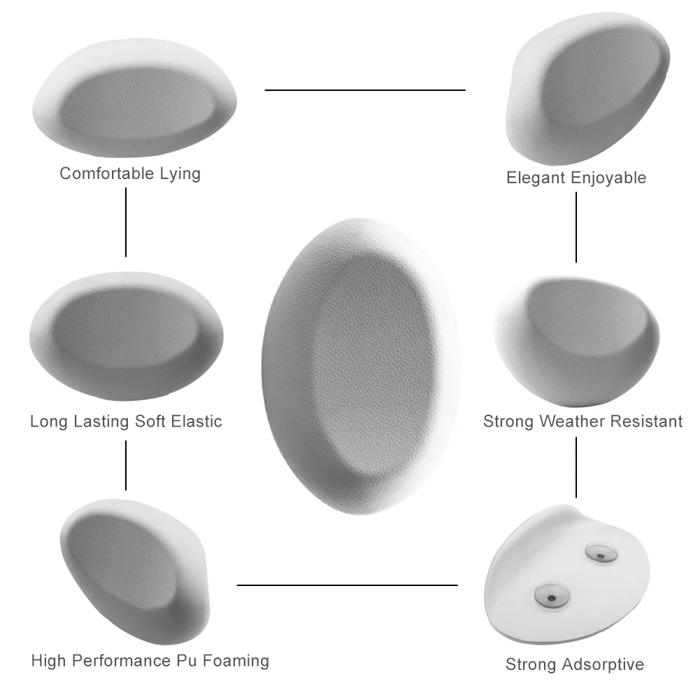 Новинка, Товары для ванной, для дома, спа, надувные подушки для ванны, квадратная круглая форма, подушка для ванны, аксессуары для ванной комнаты