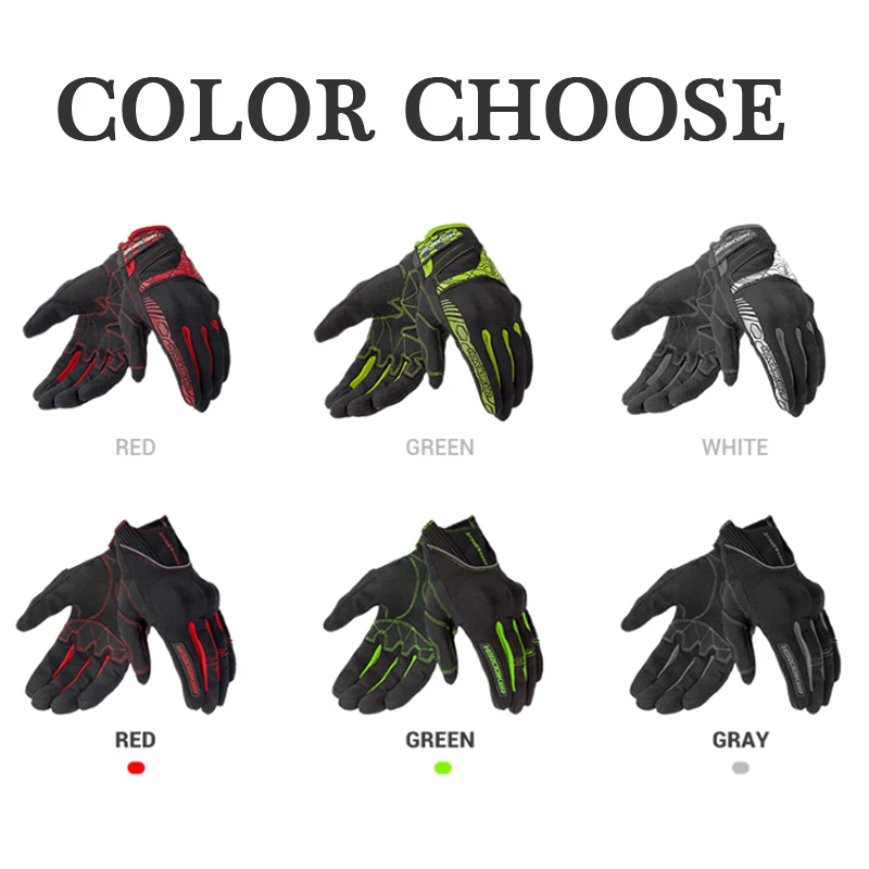 HEROBIKER мотоциклетные перчатки для езды по бездорожью Luva Motociclista Guantes Moto Biker перчатки для мотокросса с сенсорным экраном Мотоциклетные Перчатки