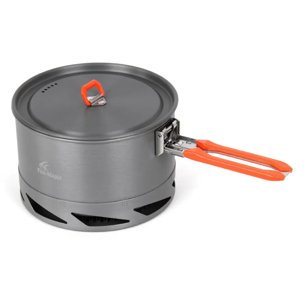

Cooking System Stove Outdoor Hiking Camping Equipment Oven Heat Collecting Exchanger Cup Camping Picnic Cooking Pot Traveling