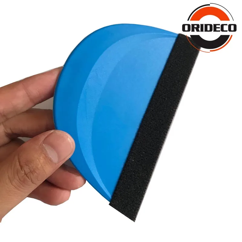 blue Semicircular felt squeegee 1