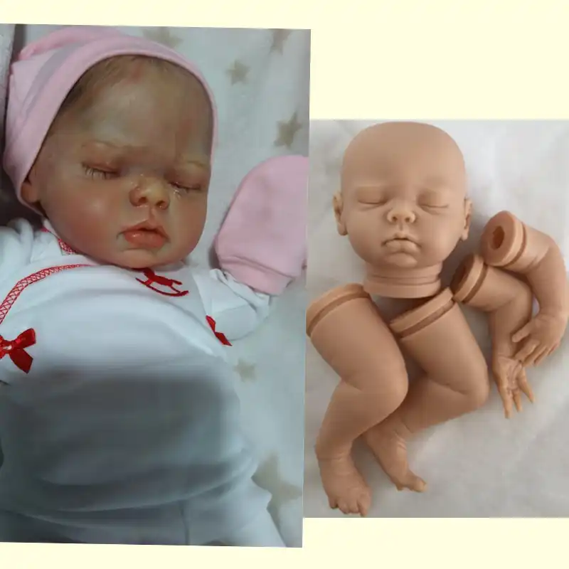 unpainted silicone baby