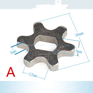 Шестерня звездочки привод Замена звездочки для MAKITA 5016B 5012B 405 8016 5014B шестерня Звездочка Электрическая цепная пила Цепная пила цепь - Цвет: 5016B  2PCS