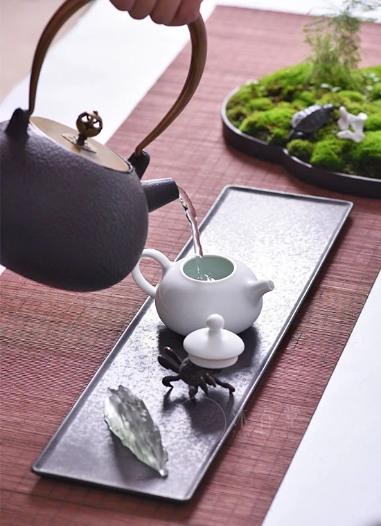 1 шт.,, чугунный Железный чайник, набор японского чайника, чайные принадлежности, инструменты для кунгфу, чайный чайник, посуда 1.1л