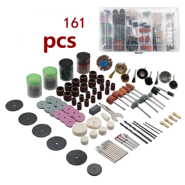 Jewelry/watch polishing kit, Polishing Motor with 161 polishing  accessories, complete set polishing motor, - AliExpress