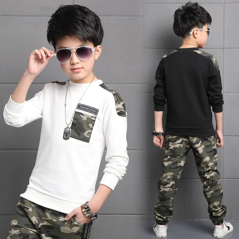 Boys Clothing Set Kids Sport Tracksuit for Spring Summer Autumn